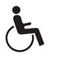 Rollstuhl-Icon
