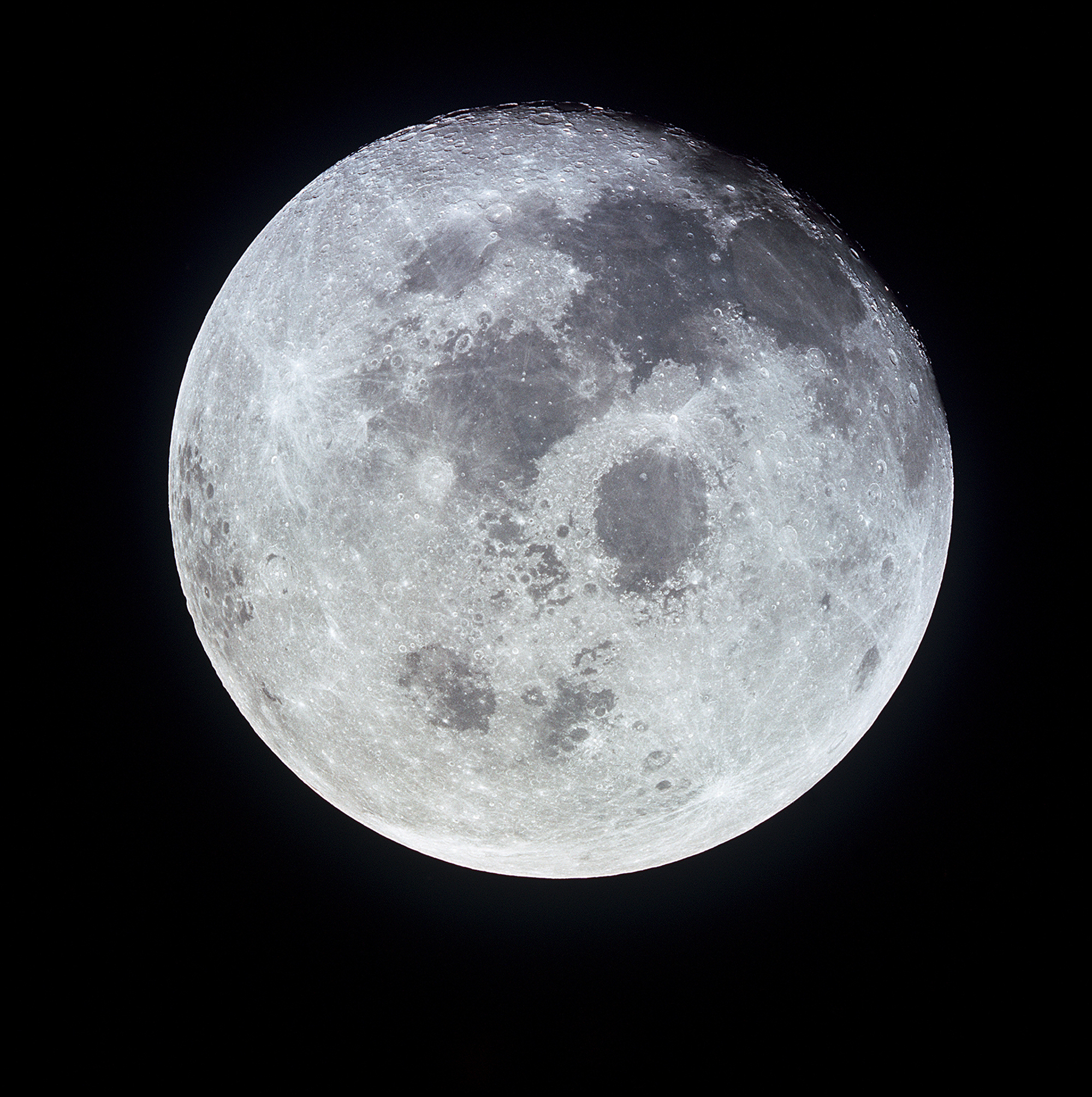 Der Mond. Foto: NASA