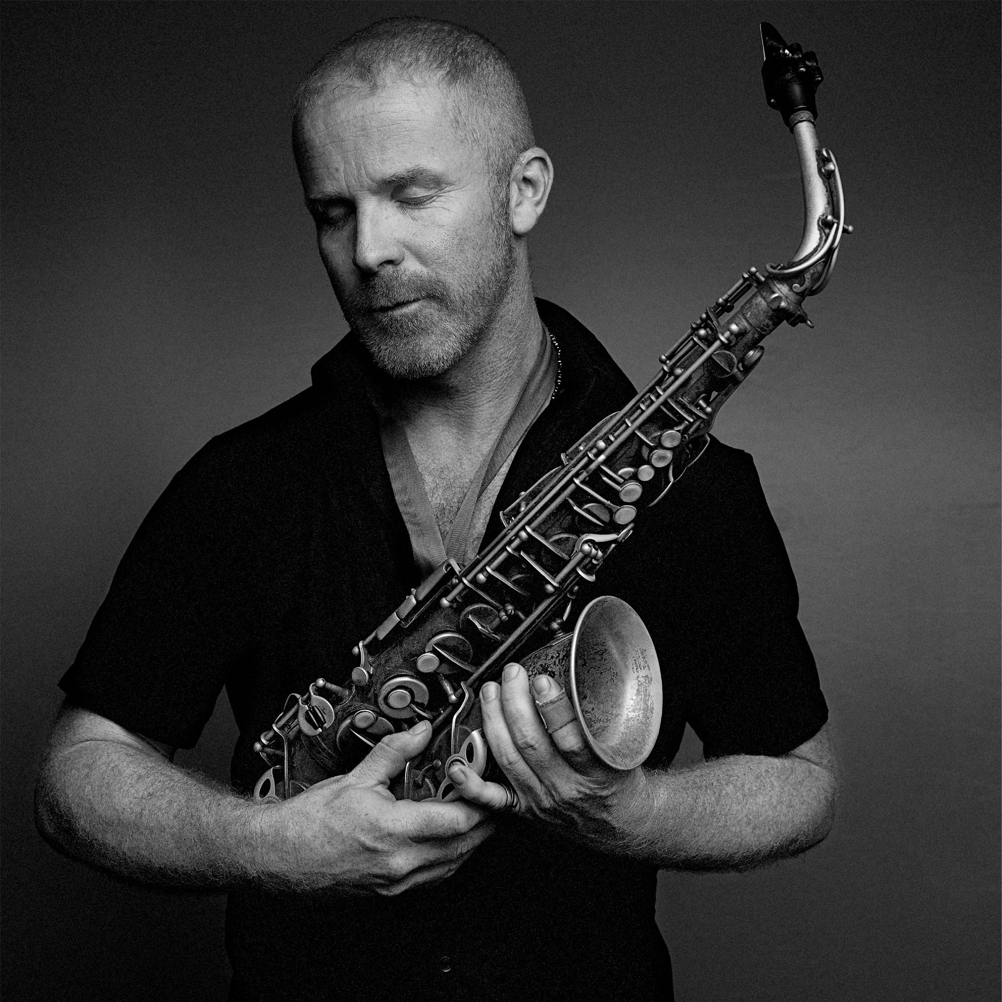 Foto des Saxofonisten Hayden Chisholm. Foto: Frank Schemmann 