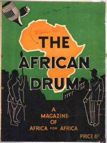 The African Drum, Das erste DRUM Cover, März 1951, Courtesy BaileySeippel Gallery