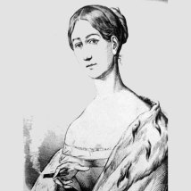 Gräfin Sophie von Hatzfeldt (1805-1881), Porträt, Holzstich 19. Jhd. (Stadtmuseum Düsseldorf), Wikimedia Commons 