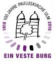 Logo 100 Jahre Pauluskirche Ulm